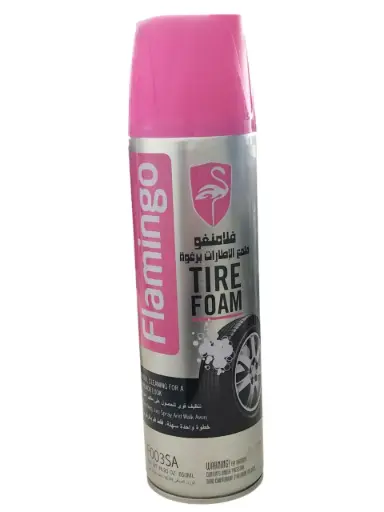 [F003SA] ملمع الاطارات فلامنجو Flamingo